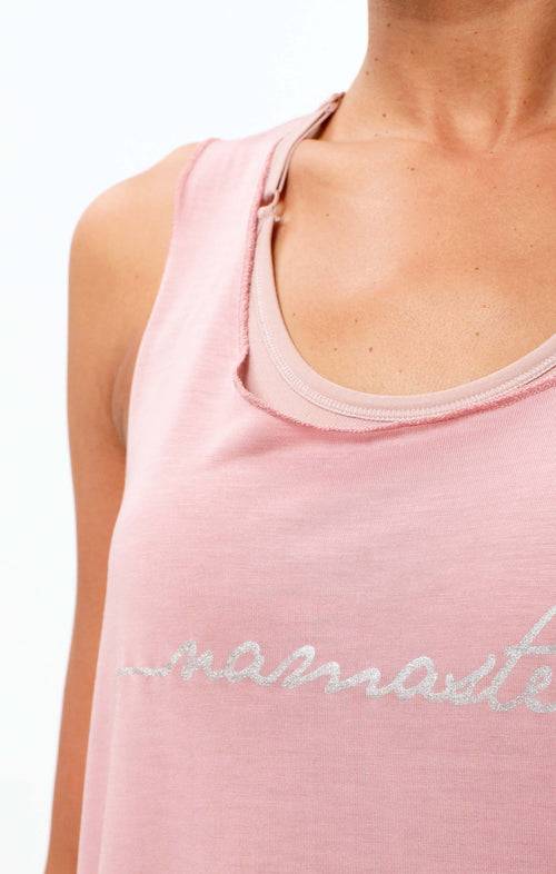 Ognx Loose Tank Namaste Tencel™ - rosa Im Verkauf
