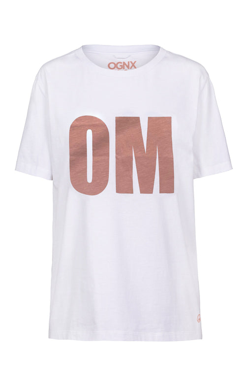 Ognx Loose T-Shirt OM Bio Baumwolle - rosa Rabatte dieses Monats