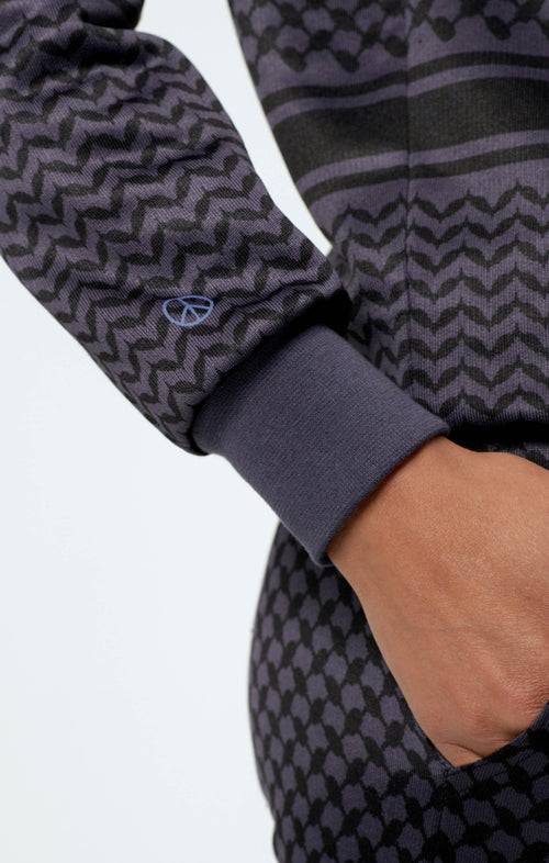 Ognx Sweatshirt Keffiah (Slim Fit) - blau im Angebot