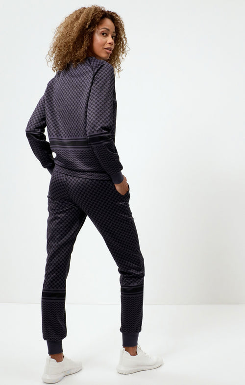 Ognx Sweatshirt Keffiah (Slim Fit) - blau im Angebot