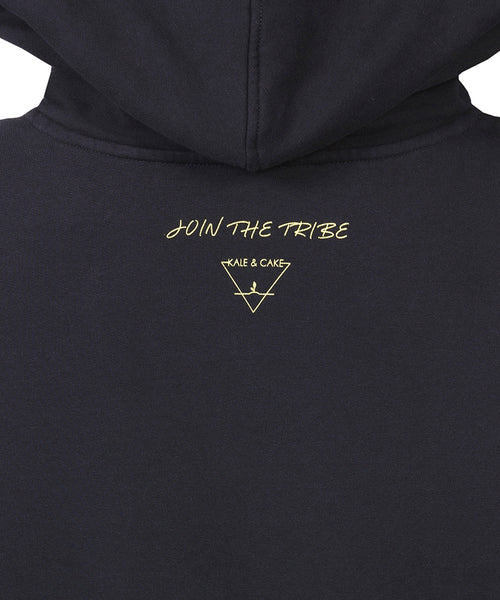 Ognx Boxy Hoodie ReConnect by Sinah Diepold - Kale & Cake - schwarz Kostenloser Versand