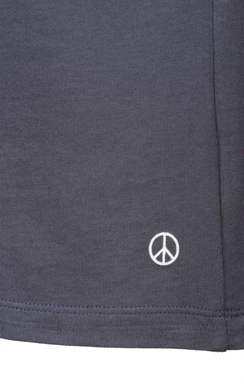 Ognx Loose T-Shirt Egalite Bio Baumwolle - grau Fabrikpreis