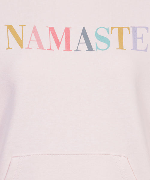 Ognx Yoga Hoodie Namaste Bio Baumwolle - rosa Rabatt