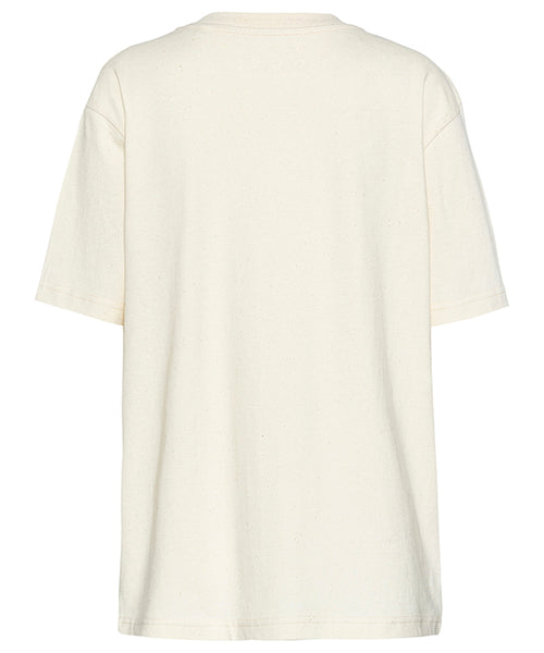 Ognx Loose T-Shirt Namaste Bio Baumwolle - weiss Flash Sale