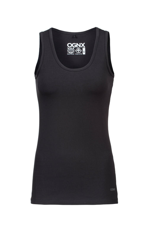 Ognx Basic Tank 2.0 Bio Baumwolle - schwarz Black Friday