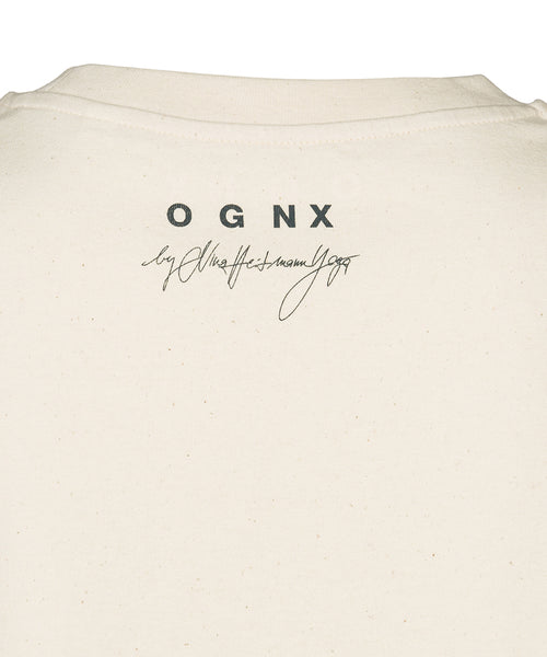 Ognx Loose T-Shirt One Love by Nina Heitmann - weiß Vatertagsangebot