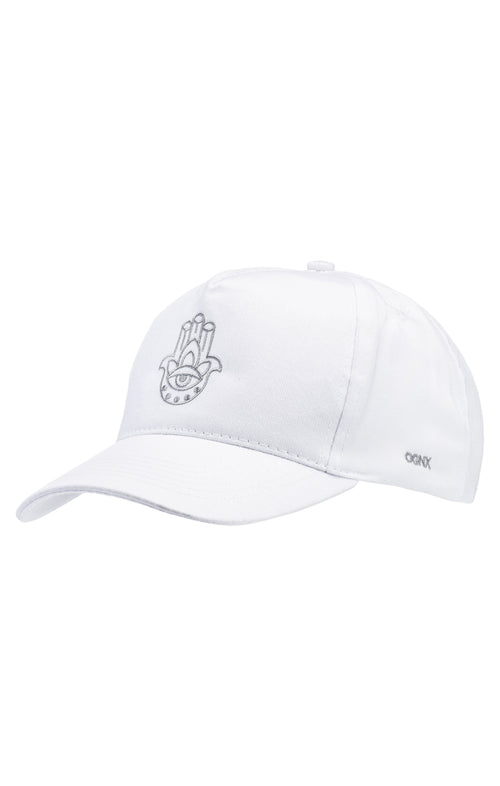 Ognx Yoga Cap Hamsa Bio Baumwolle - weiss Online Outlet