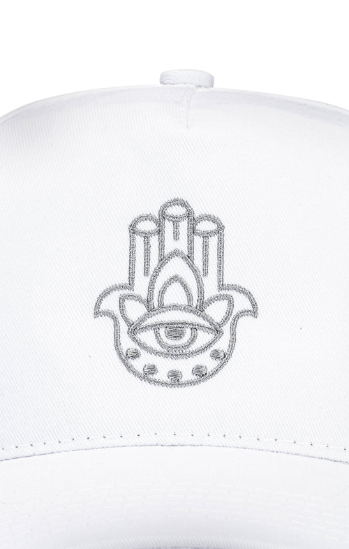 Ognx Yoga Cap Hamsa Bio Baumwolle - weiss Online Outlet