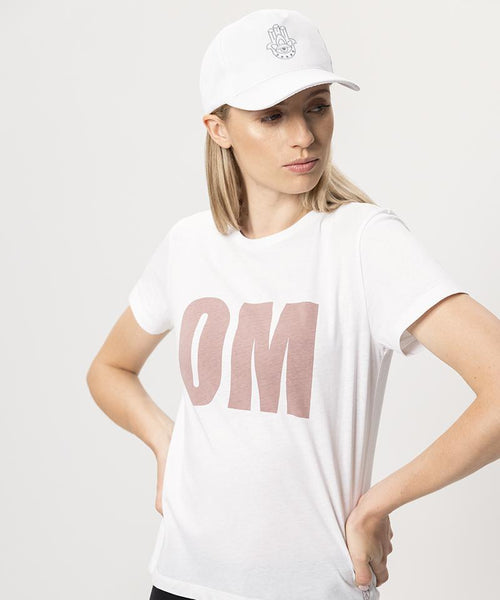 Ognx Yoga Cap Hamsa Bio Baumwolle - weiss Online Outlet