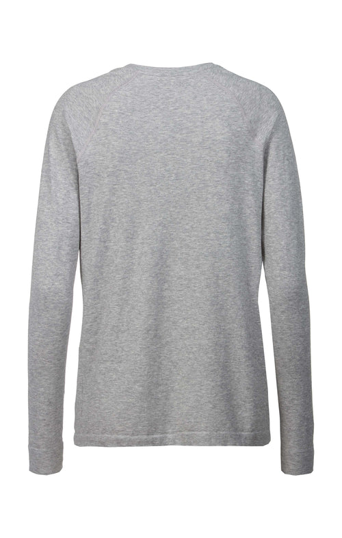 Ognx Basic Longsleeve Namaste Bio Baumwolle Polyester ♻️ - grau Neuheiten