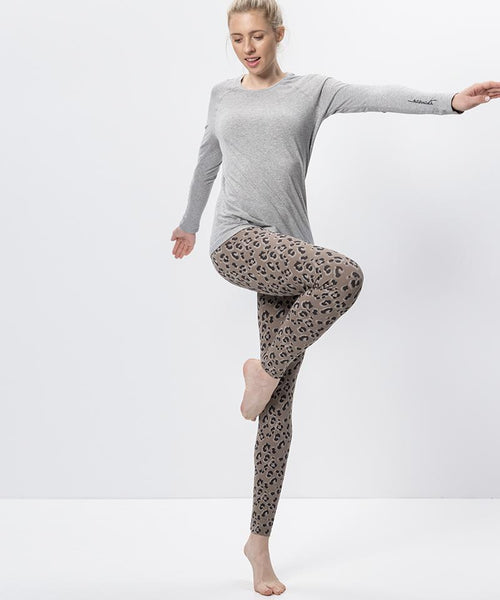 Ognx Basic Longsleeve Namaste Bio Baumwolle Polyester ♻️ - grau Neuheiten