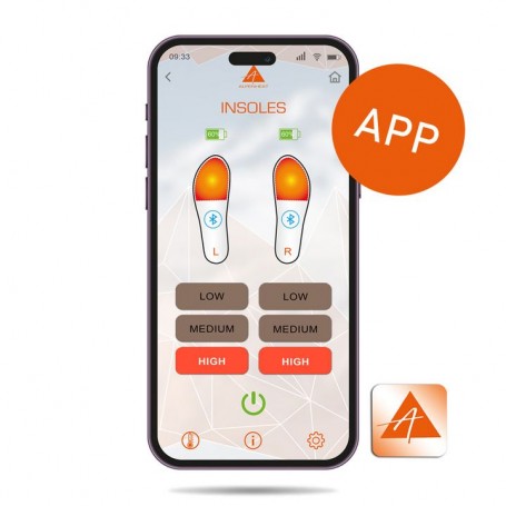 Parforce Einlegesohle Alpenheat Wireless HotSole beheizt (AH11) Fabrikverkauf