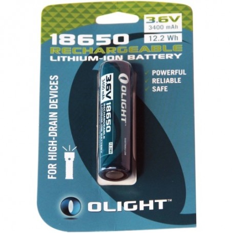 Parforce Akku OLIGHT 18650 Lithium-Ion 3400mAh (1 Stk.) Saisonale Angebote