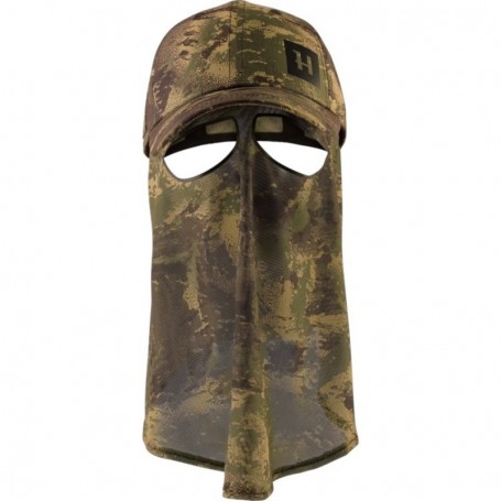 Parforce Cap Gesichtsmaske HARKILA Deer Stalker Camo mit Mesh AXIS MSP, Waldgrün Super Sparpreis