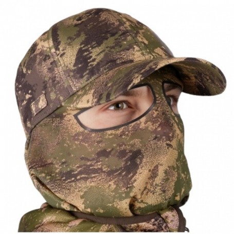 Parforce Cap Gesichtsmaske HARKILA Deer Stalker Camo mit Mesh AXIS MSP, Waldgrün Super Sparpreis