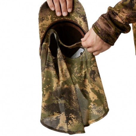 Parforce Cap Gesichtsmaske HARKILA Deer Stalker Camo mit Mesh AXIS MSP, Waldgrün Super Sparpreis