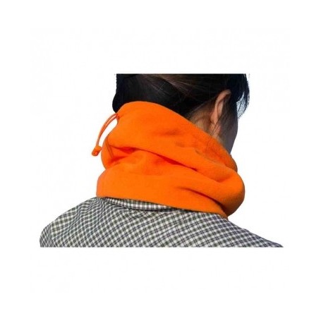 Parforce DELTA orangefarbenes Fleece-Bandana Kostenloser Versand