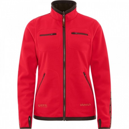 Parforce Fleece jacke HARKILA Kamko Damen (braun/rot) Weihnachtsangebot