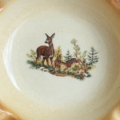Parforce Aschenbecher mit Rehdeko KOZAP (16 cm) Fabrikladen