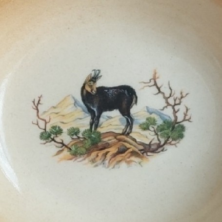 Parforce Aschenbecher mit Ziegendekoration KOZAP (16 cm) Speichern exportieren