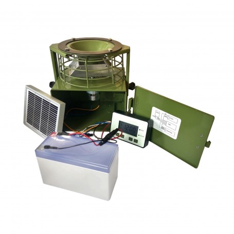 Parforce Automatischer Metall-Wildfütterer HUNTERA FeedPro M2 12V mit Solarpanel Hotsell