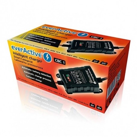 Parforce Batterieladegerät everActive 6/12V 1A CBC1 Großer Ausverkauf