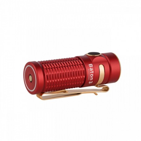 Parforce Taschenlampe OLIGHT Baton 3 (rot) Neueste Stile