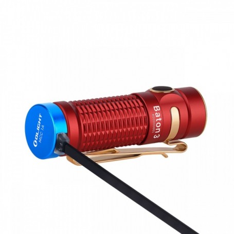 Parforce Taschenlampe OLIGHT Baton 3 (rot) Neueste Stile