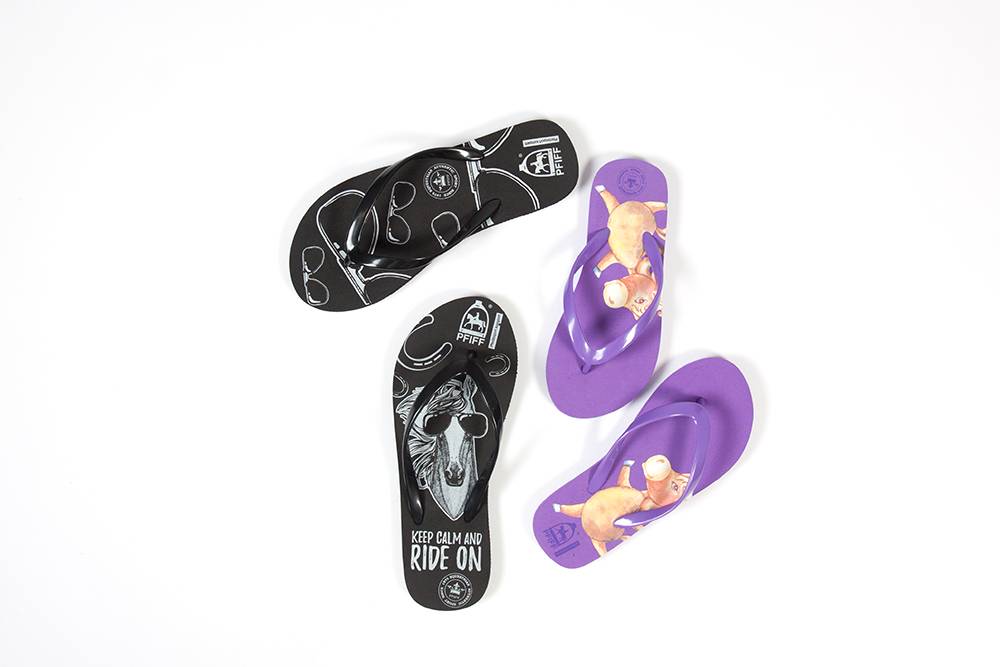 PFIFF 102672 Flip-Flops 'Keep Calm…' MENGENANGEBOT Limitierter Zeitrabatt