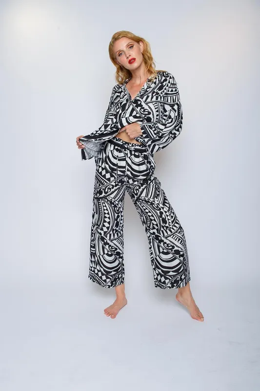 Risy & Jerfs Damenhose tonno panna