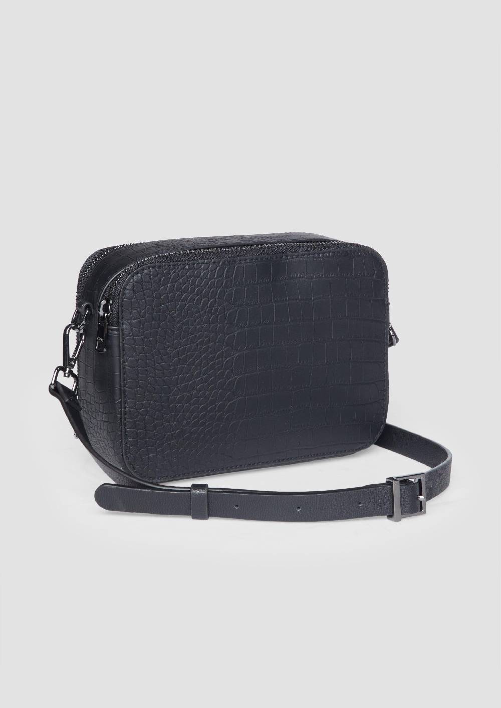 s.Oliver City-Bag in Krokodilleder-Optik Black Friday
