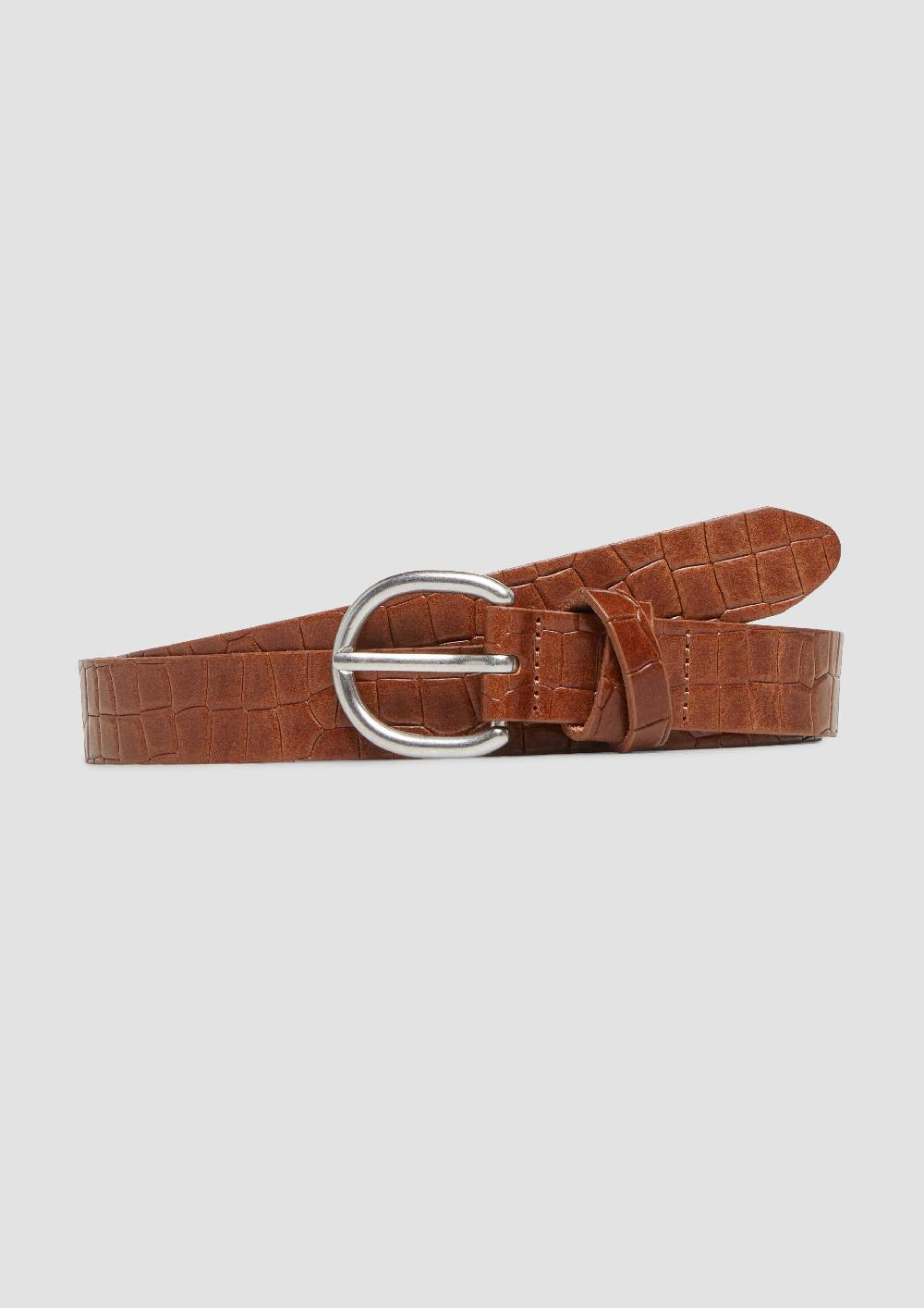 s.Oliver Ledergürtel in Kroko-Optik Osterangebot
