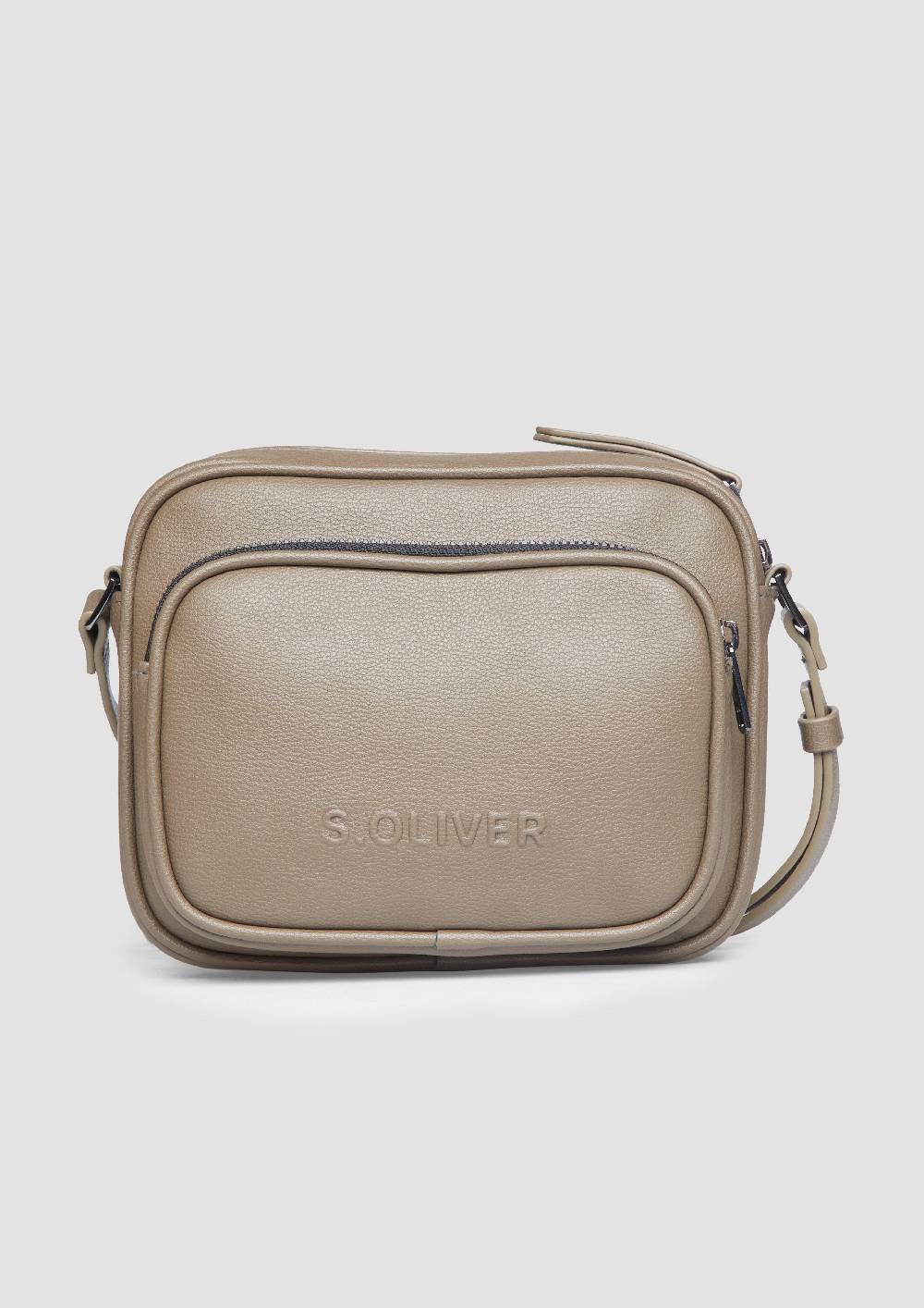 s.Oliver Große Camera-Bag in Leder-Optik Lagerräumung