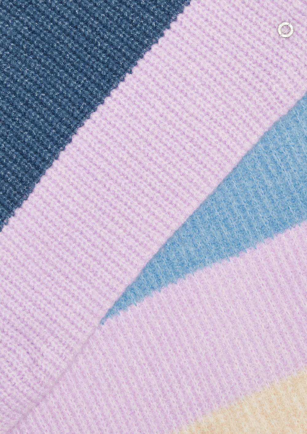s.Oliver Gestreifter Strickschal Fabrik Onlineshop