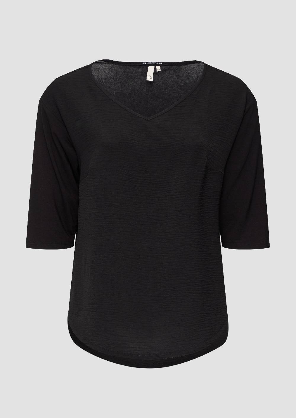 s.Oliver Shirt im Fabricmix und Loose Fit Black Friday