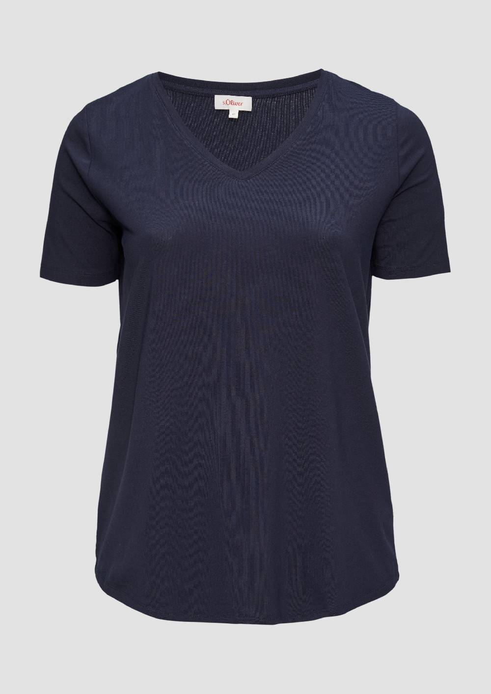s.Oliver T-Shirt mit V-Ausschnitt Osterangebot