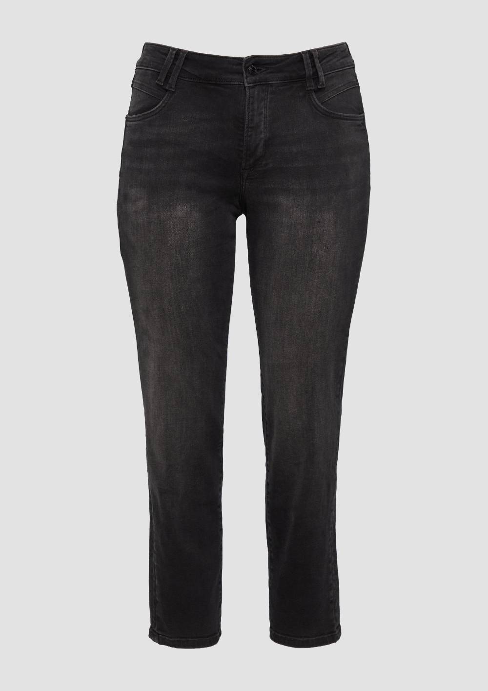 s.Oliver Jeans / Curvy Fit / Mid Rise / Semi Wide Leg Zeitlich begrenztes Angebot