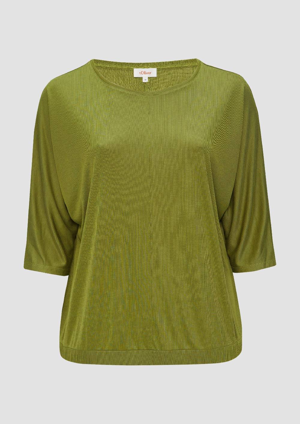 s.Oliver O-Shape-Shirt mit Fledermausarm Blitzangebot
