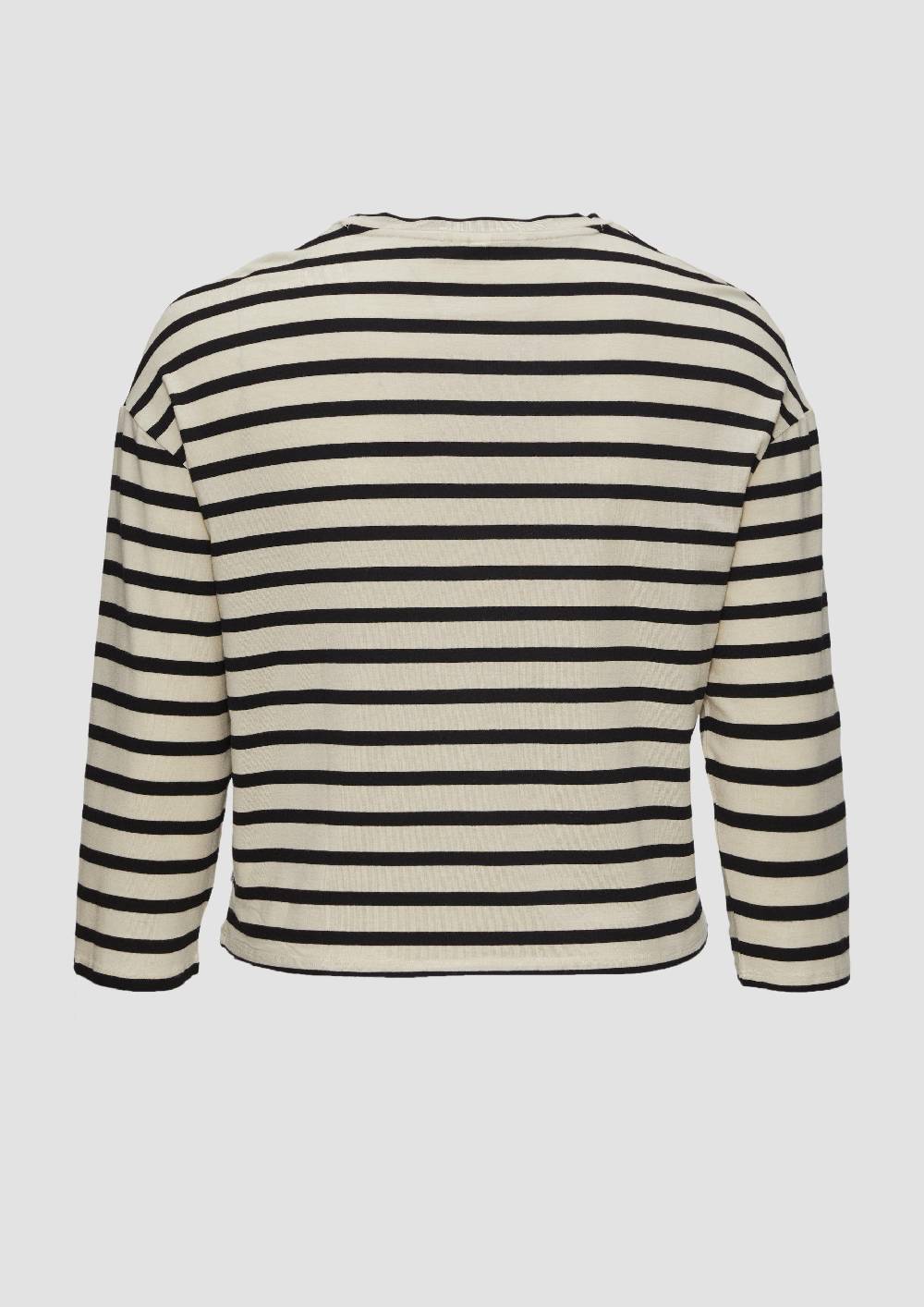 s.Oliver Cropped Langarmshirt aus Lyocellmix Tägliche Deals