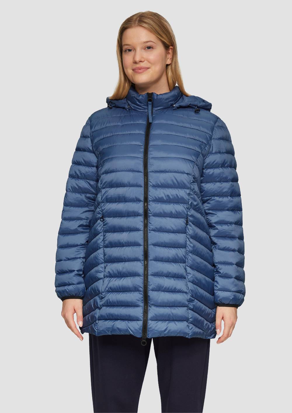 s.Oliver Steppjacke mit Logo-Kapuze VIP-Rabatte