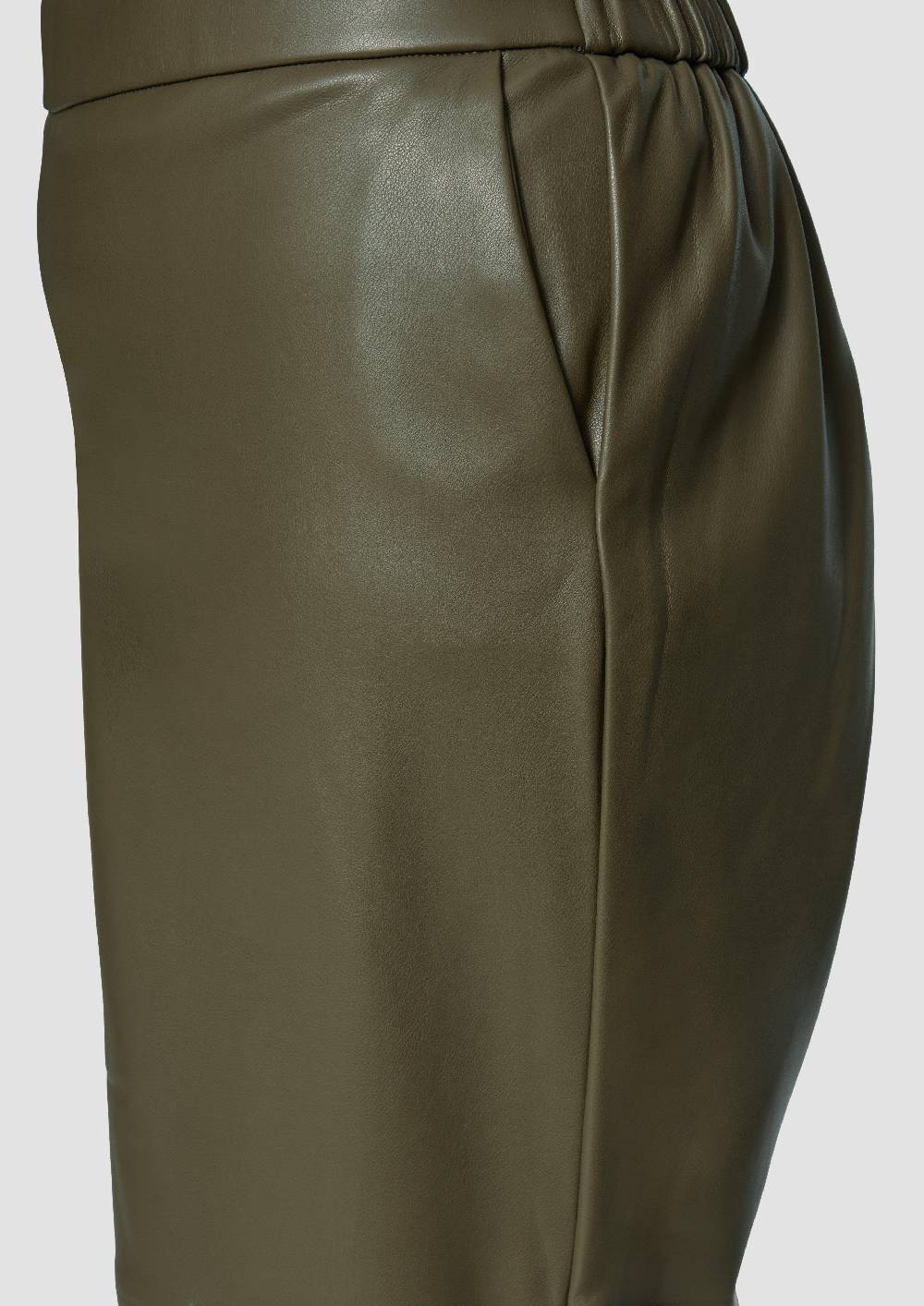 s.Oliver Culotte aus Lederimitat mit Nahtdetails Kostenlose Rückgabe