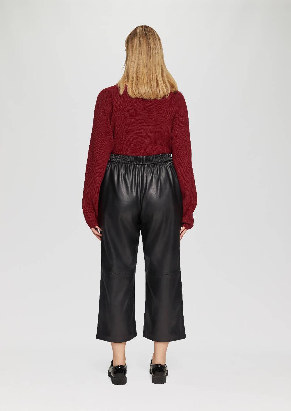 s.Oliver Culotte aus Lederimitat mit Nahtdetails Bis zu 50% Rabatt