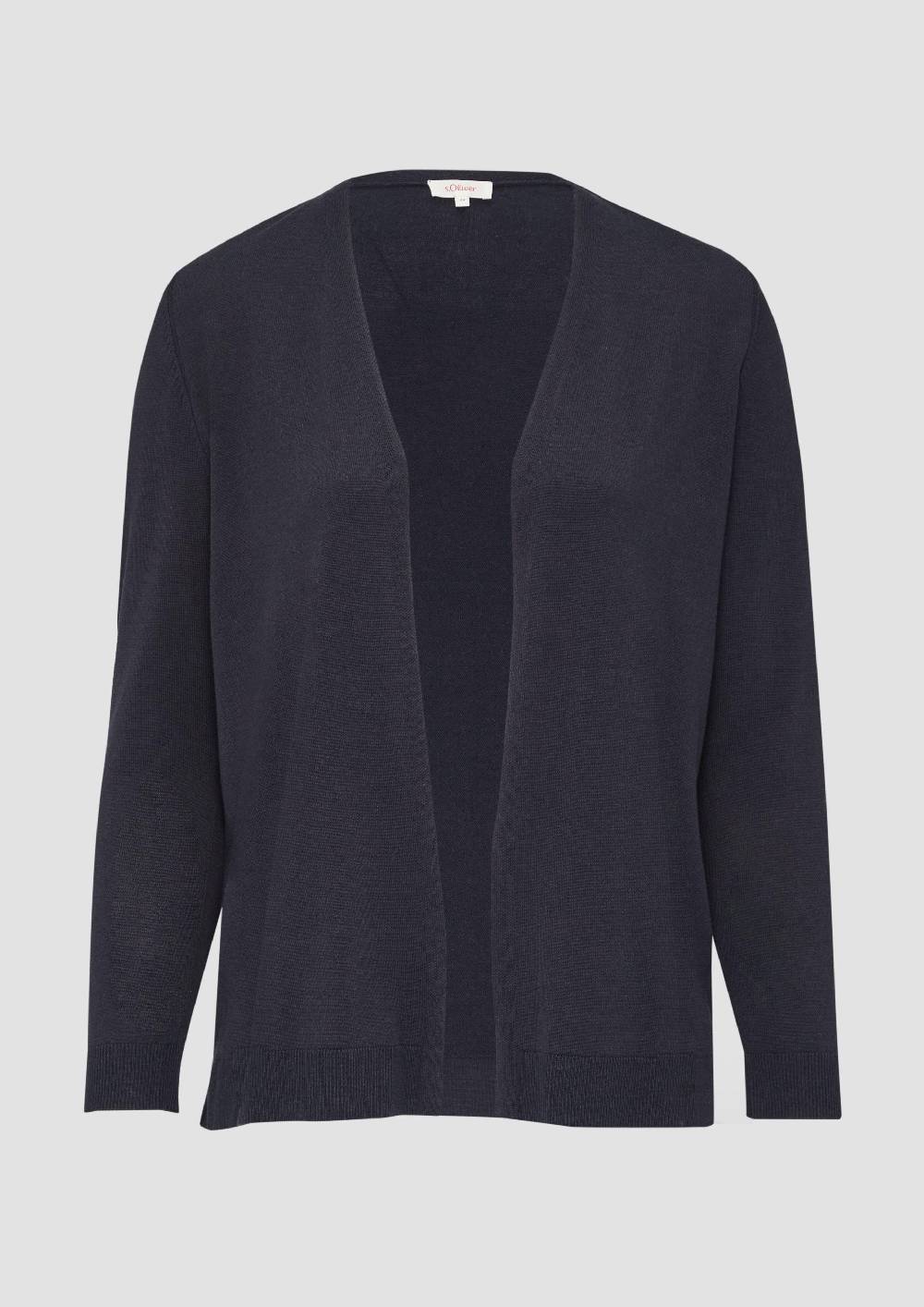 s.Oliver Cardigan aus Viskose-Baumwollmix Sonderangebot der Fabrik