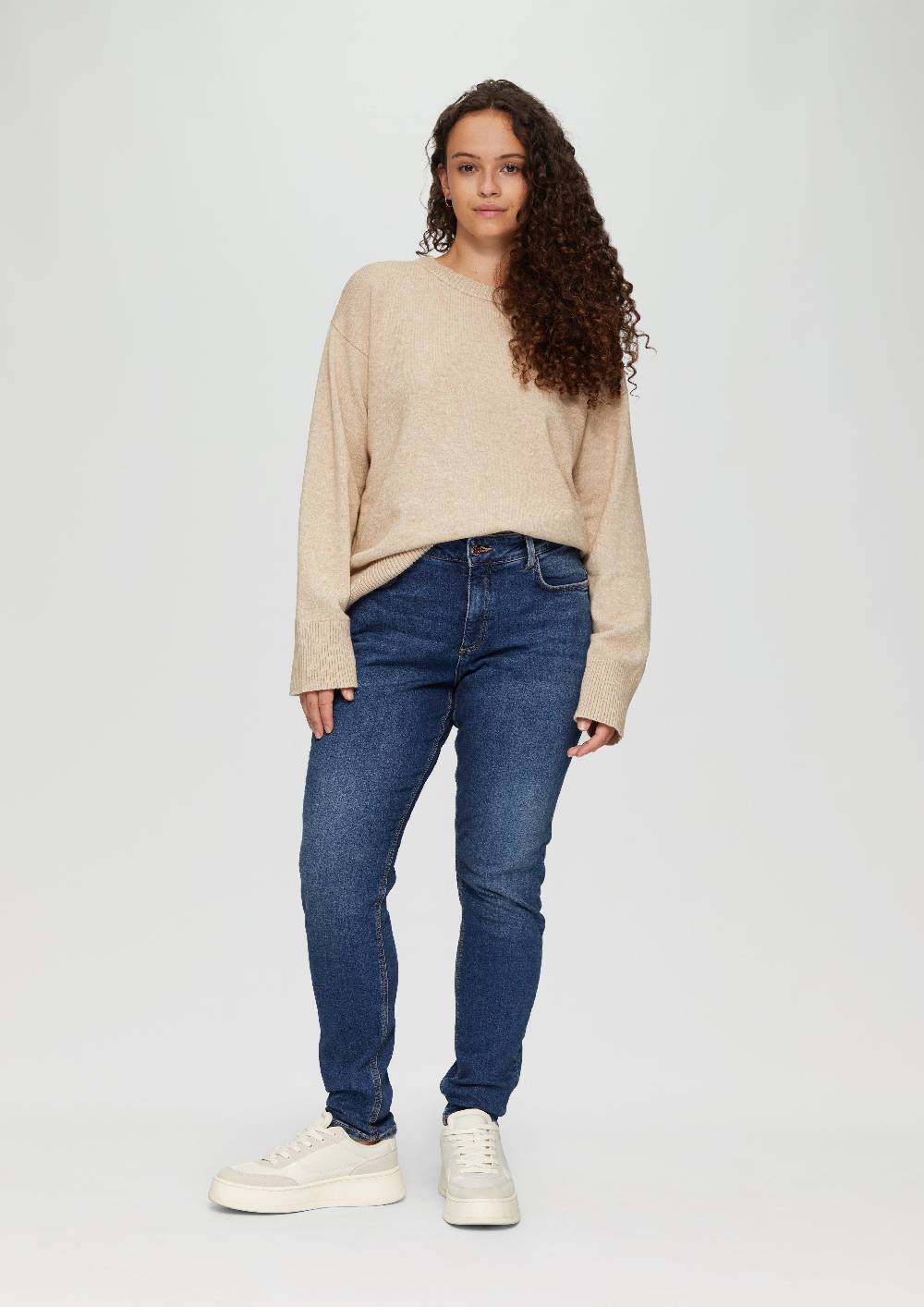 s.Oliver Jeans Curvy / Skinny Fit / Mid Rise / Skinny Leg Discount Store für neue Produkte