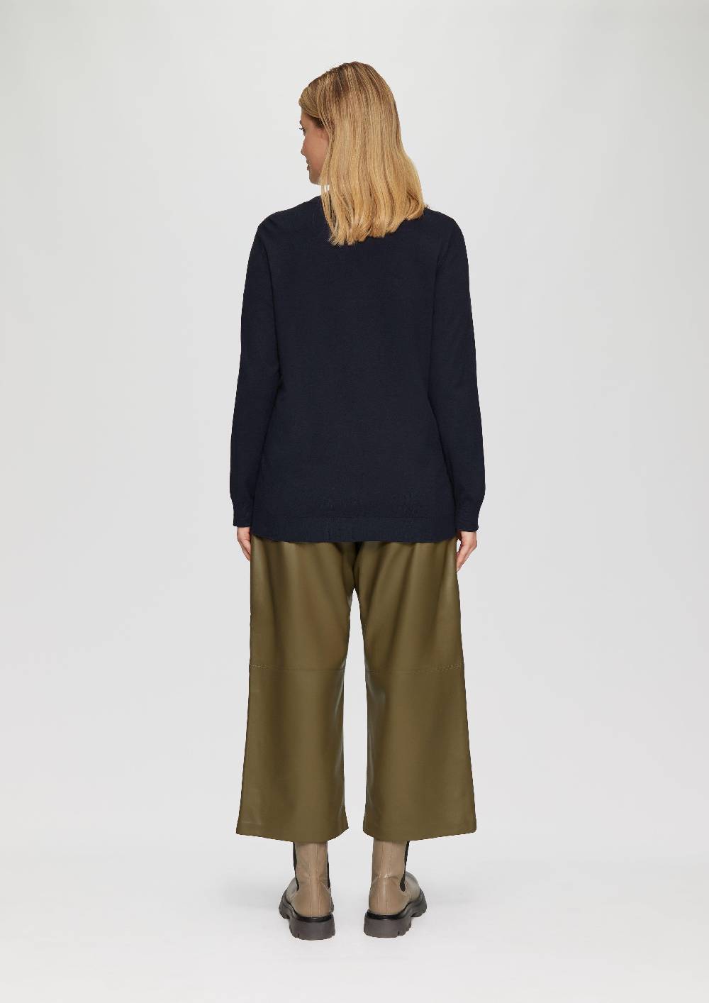 s.Oliver Strickpullover mit Rundhalsausschnitt Nur noch ein Tag übrig