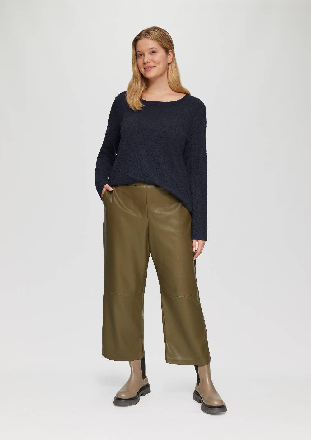 s.Oliver Sweatshirt aus Jacquard Riesige Rabatte