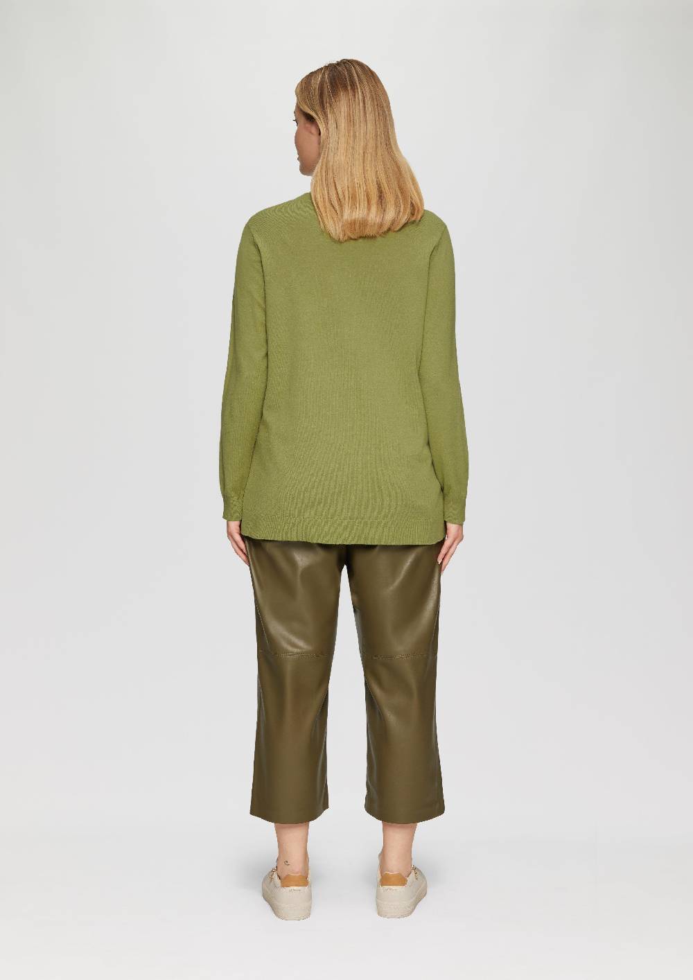 s.Oliver Strickpullover mit Rundhalsausschnitt Fabrikladen