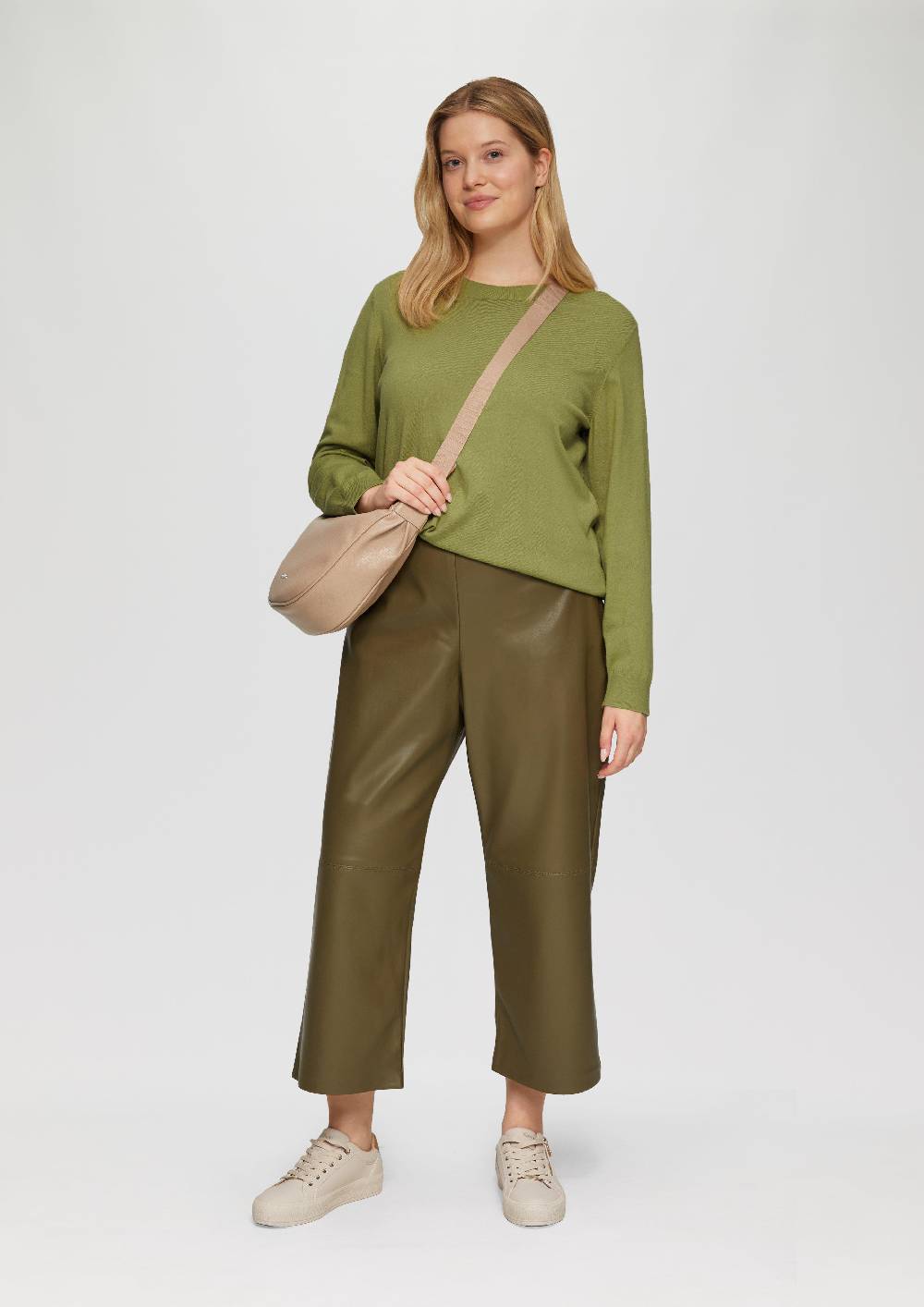 s.Oliver Strickpullover mit Rundhalsausschnitt Fabrikladen