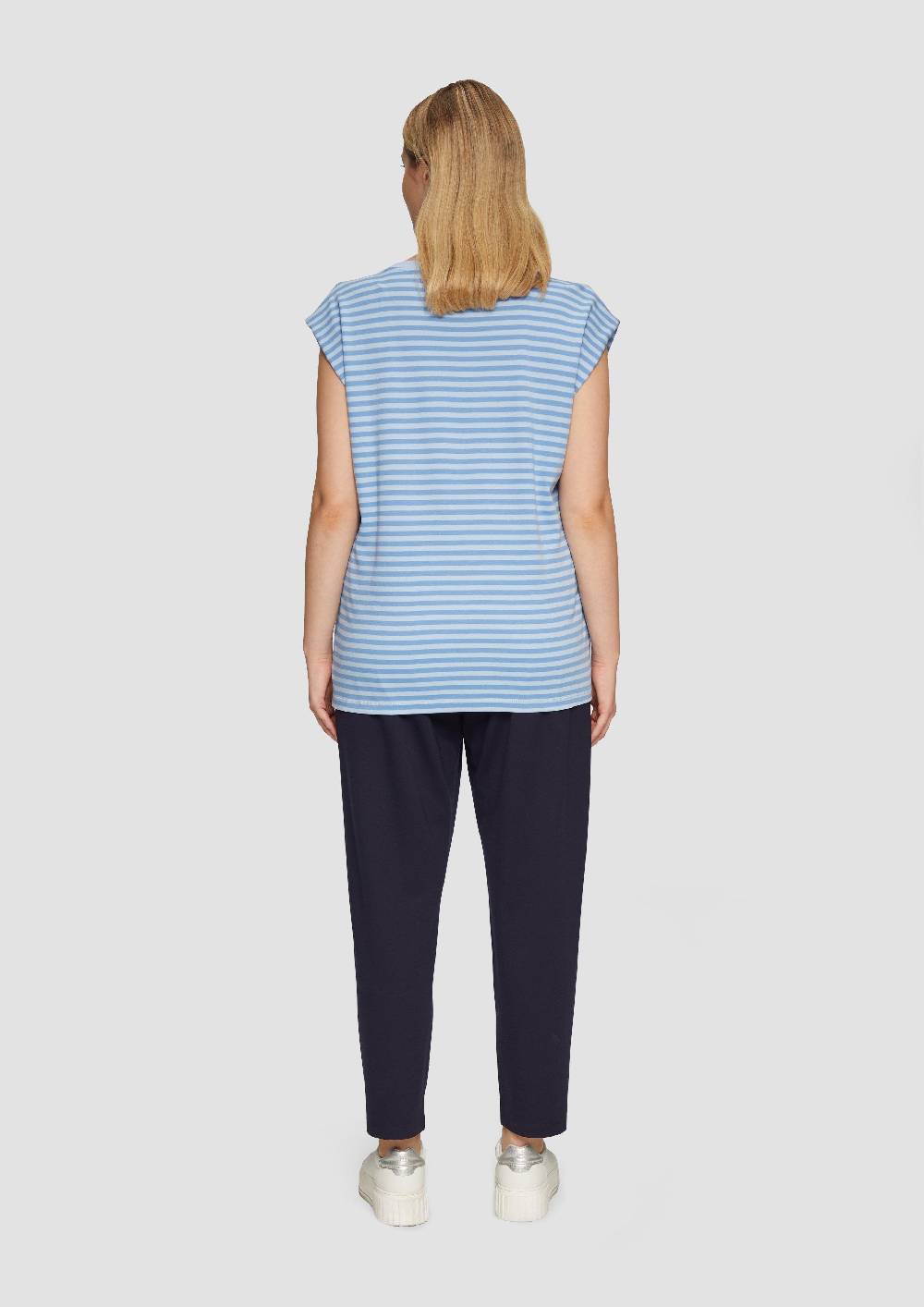 s.Oliver Gestreiftes Shirt im Relaxed Fit aus Interlock-Jersey Begrenzt auf 3 Tage