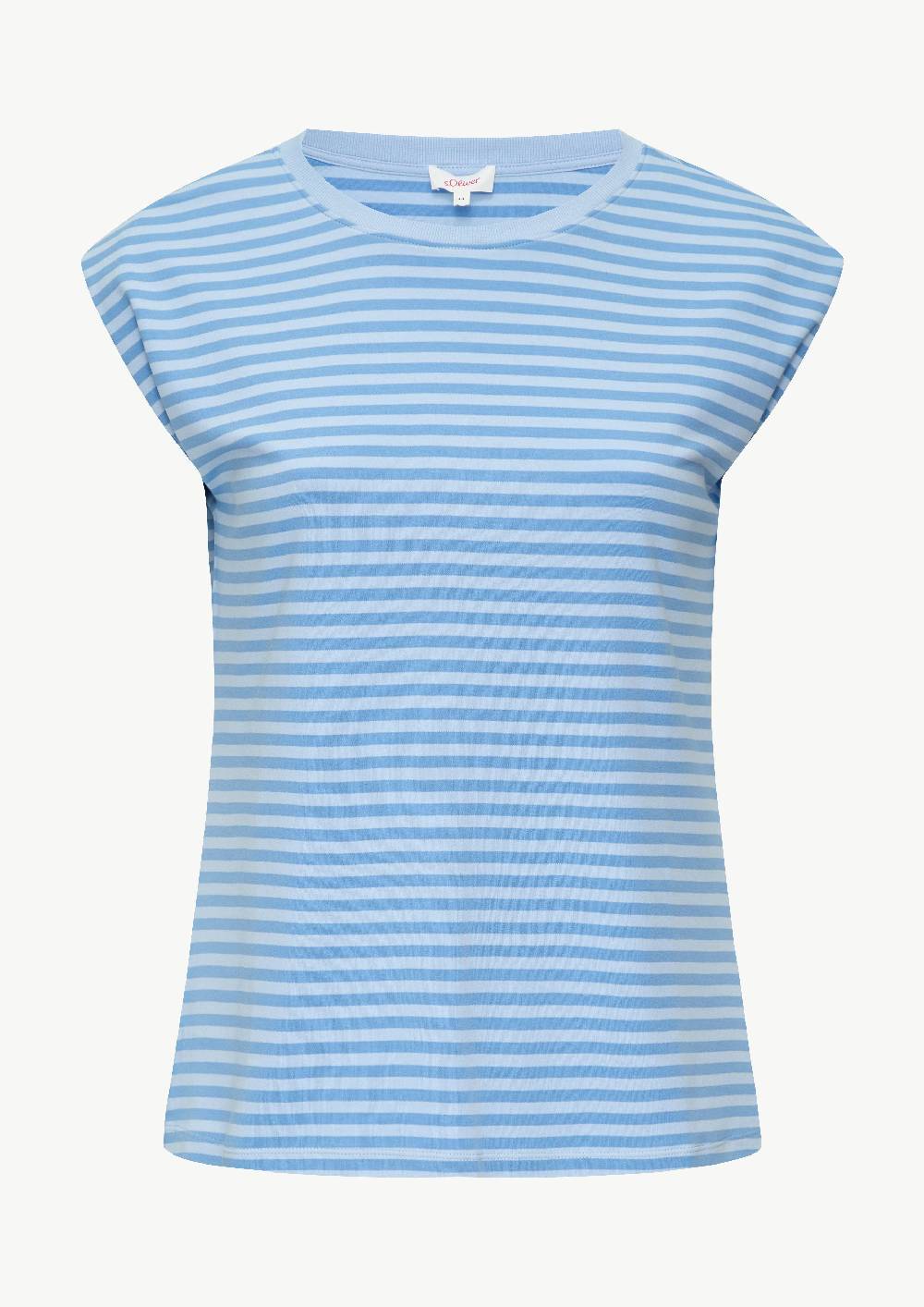 s.Oliver Gestreiftes Shirt im Relaxed Fit aus Interlock-Jersey Begrenzt auf 3 Tage